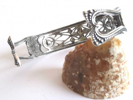 Art Deco Armspange 925 Silber im Stil der Zwanziger Jahre