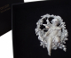 Jugendstil Brosche bzw. Anh�nger Amor 925 Silber mit feinen Details