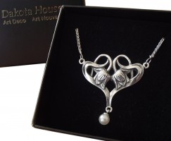 Jugendstil Halskette Maigl�ckchen