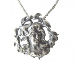Damen Halskette Jugendstil M�dchen