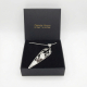 Halskette Jugendstil 925 Silber Kranich
