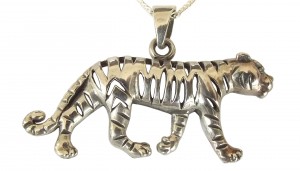 Unisex Halskette Tiger